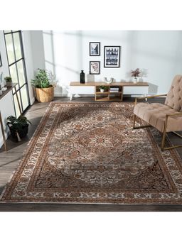 OBSESSIONS - Anti-Static Traditional Bedside Runner (L) 150 X (W) 80, Beige