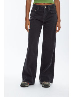 BDG by Urban Outfitters - BDG Black Wide Leg Puddle Jeans