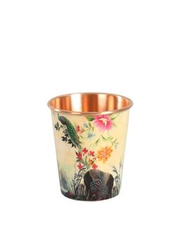 India Circus by Krsnaa Mehta - River Bank Silvassa Copper Tumbler Small
