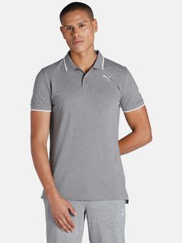 Puma - Modern Sports Grey Mens Grey Polo T-Shirt
