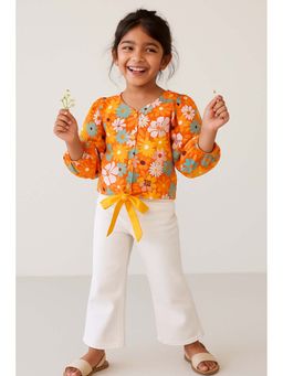 Tales & Stories - Girls Multi-Color Printed Top