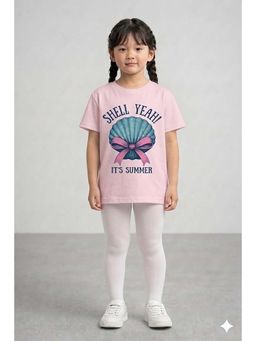 THE PONY AND PEONY CO. - Pink Graphic Printed T-Shirt