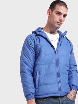 Bewakoof - Men's Cobalt Puffer Jacket