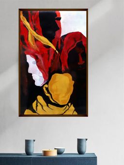 The Art House - Abstract Painting (30X40 Inches)