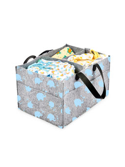 Superbottoms - Diaper Caddy Travel Bag For Mother Diaper Caddy Organizer For Crib | ( Ellie Kisses )