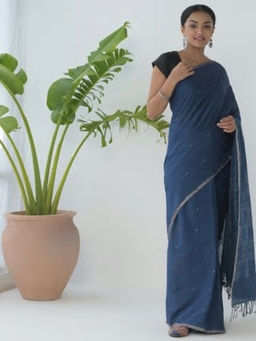 Fabindia - Cotton Woven Jamdani Sari