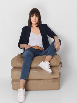 VERO MODA - Women Solid Blue Jeans