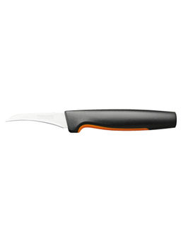 Fiskars - Ff Peeling Knife Curved Blade Black