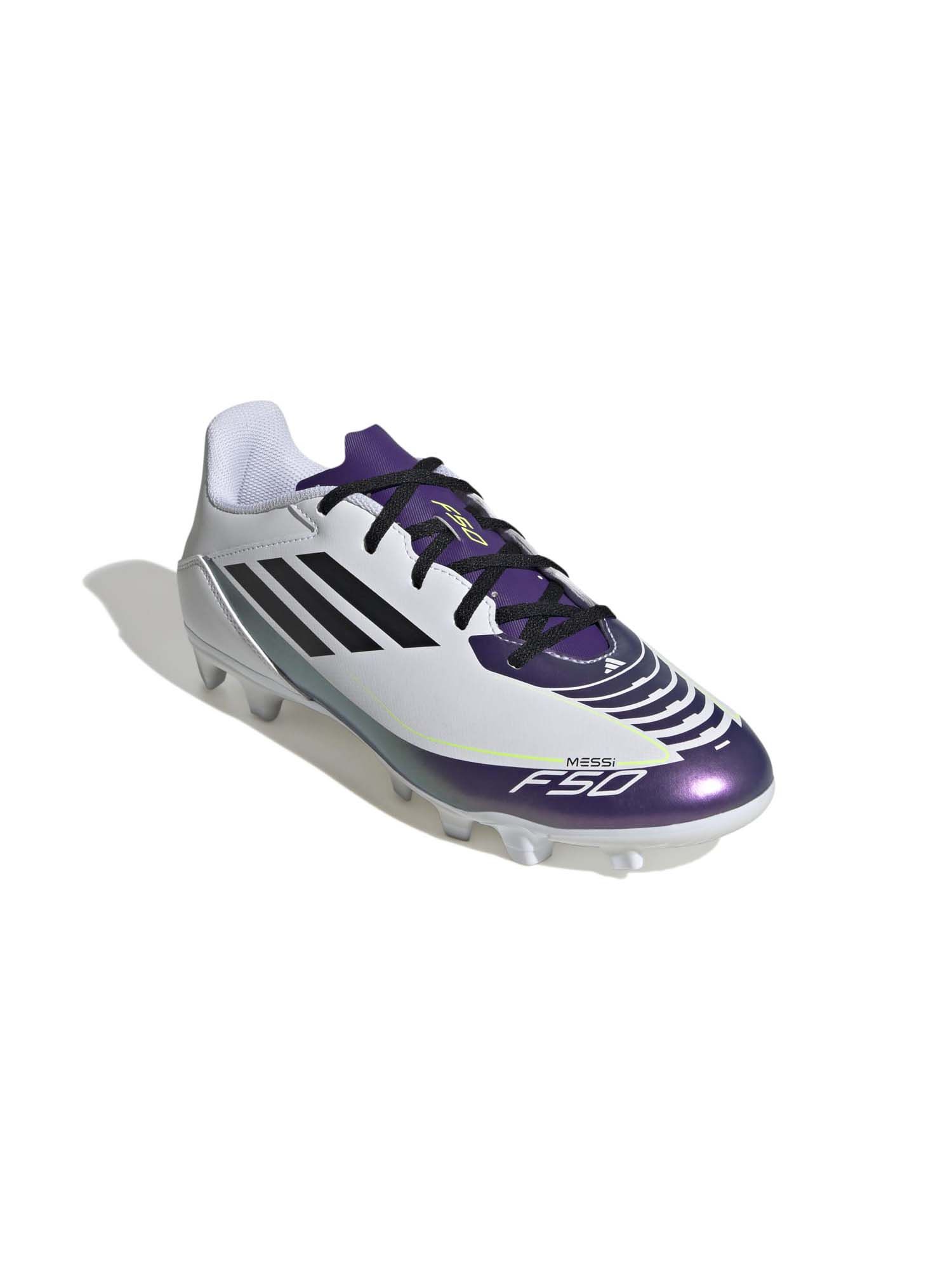 Buy adidas F50 Club Fxg Messi Unisex White Football Shoes (UK 6