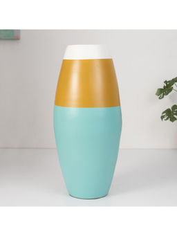 HomeTown - Bamboo Vases, Multicolor