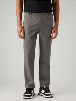 Levi's - Men'S Grey Relaxed Fit Mid Rise Casual Trouser