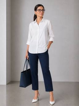 Virgio - Solid Cotton Shirt