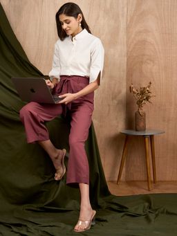 MISH - LUXE By MISH Giza Cotton Open French Cuff Formal Shirt