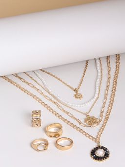 Lilly & Sparkle - Gold-Plated Jewellery (Set of 5)
