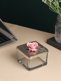 De Maison Decor - Petal Eclat Pink Square Box
