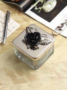 De Maison Decor - Petal Eclat Black Square Box