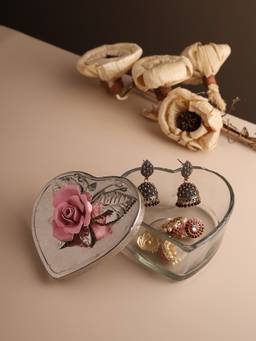 De Maison Decor - Petal Eclat Pink Heart Box