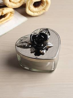 De Maison Decor - Petal Eclat Black Heart Box