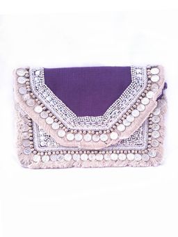 A Clutch Story - Pacific Coin Boho Clutch
