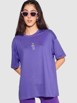 Bewakoof - Purple Printed T-Shirts