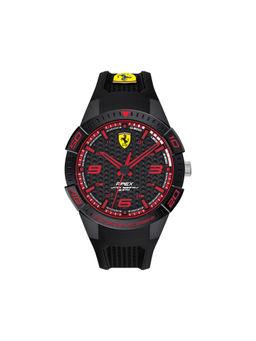 Scuderia Ferrari - Black Dial Round Analog Watch-0830747