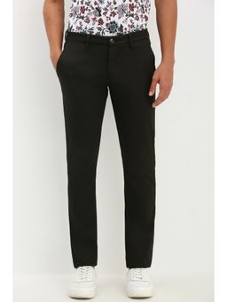 Allen Solly - Men Green Slim Fit Solid Casual Trouser