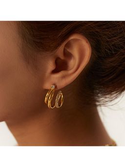 Shopsiiri - Ciara'S Diamond Overlay Earrings