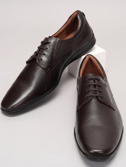 Louis Philippe - Textured Brown Derbies