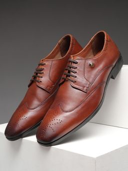 Louis Philippe - Brown Formal Shoes