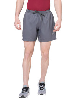 ASICS - Reflective Spiral 7in Inner Woven Grey Men Shorts