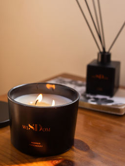 wiSDom by Sheetal Desai - Pepper & Patchouli Luxury Scented Candle