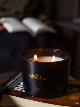 wiSDom by Sheetal Desai - Orchid & Vanilla Luxury Scented Candle