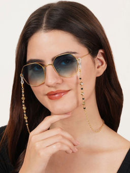 BeAbhika - Kundan Accent Spectacles - Air Pods Chain