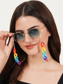 BeAbhika - Crayon Multi Color Spectacles - Air Pods Chain