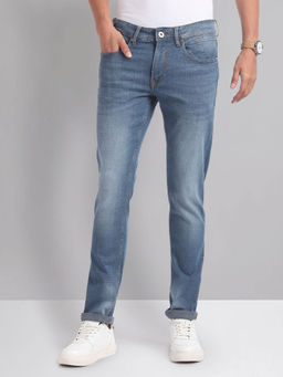 AD By Arvind - Stone Wash Skinny Jeans
