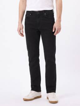 United Colors of Benetton - Black Solid Bootcut Jeans