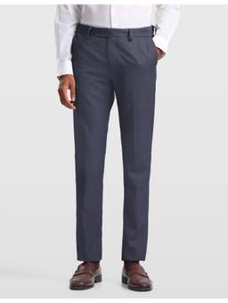 Arrow - Mens Dobby Hudson Regular Fit Trouser