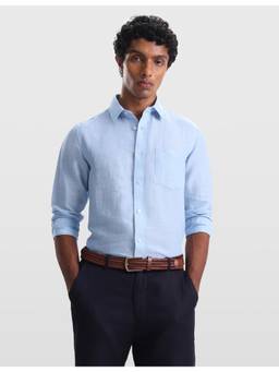 Arrow Sports - Mens Solid Chelsea Slim Fit Shirt