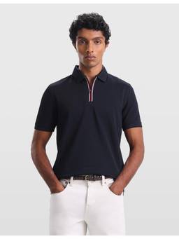 Arrow Sports - Mens Solid Regular Fit Polo T-Shirt