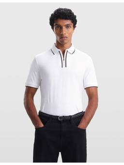 Arrow Sports - Mens Solid Regular Fit Polo T-Shirt