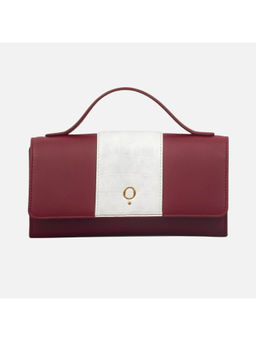 MONADAA - Womens Maroon Blanche Ladies Wallet (S)