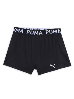 Puma - Strong Woven Girl's Black Shorts