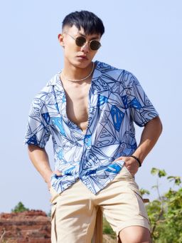 The Souled Store - Official Superman Logo Holiday Shirt