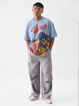 The Souled Store - Spider-Man Miles Oversized T-Shirts
