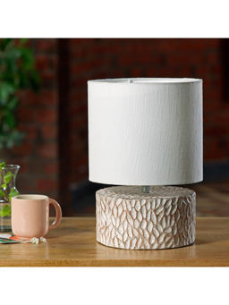 Ellementry - Pebble Drum Lamp With Shade Ecomix