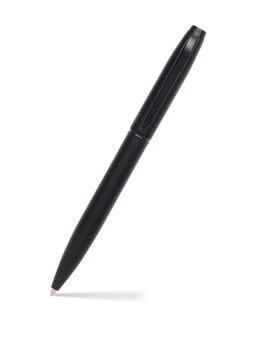 Pennline - Atlas Brass Ballpoint Pen Matte Black with Matte Black Trims