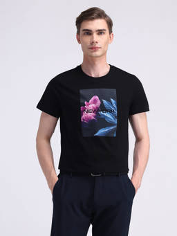 Arrow Newyork - Navy Blue Mens T-Shirt