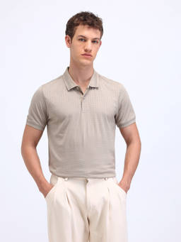 Flying Machine - Printed Regular Fit Polo T-Shirt