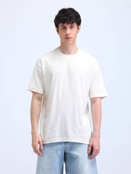 Flying Machine - White Cotton T-Shirt
