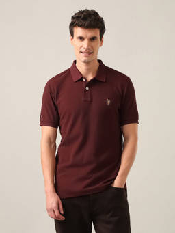 U.S. Polo Assn. Denim Co. - Solid Slim Fit Polo T-Shirt
